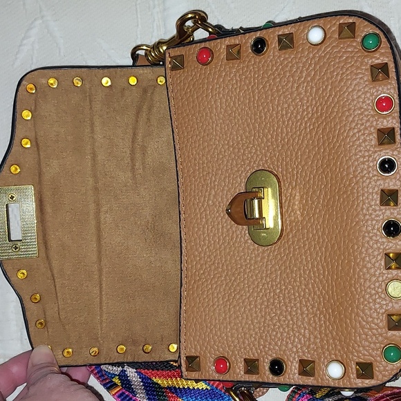 Leather Crossbody Bag - Picture 9 of 14